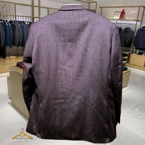 Stafford Sport Coat - 50R, 100% Merino Wool, Black Tweed, NWT - Picture 3 of 14